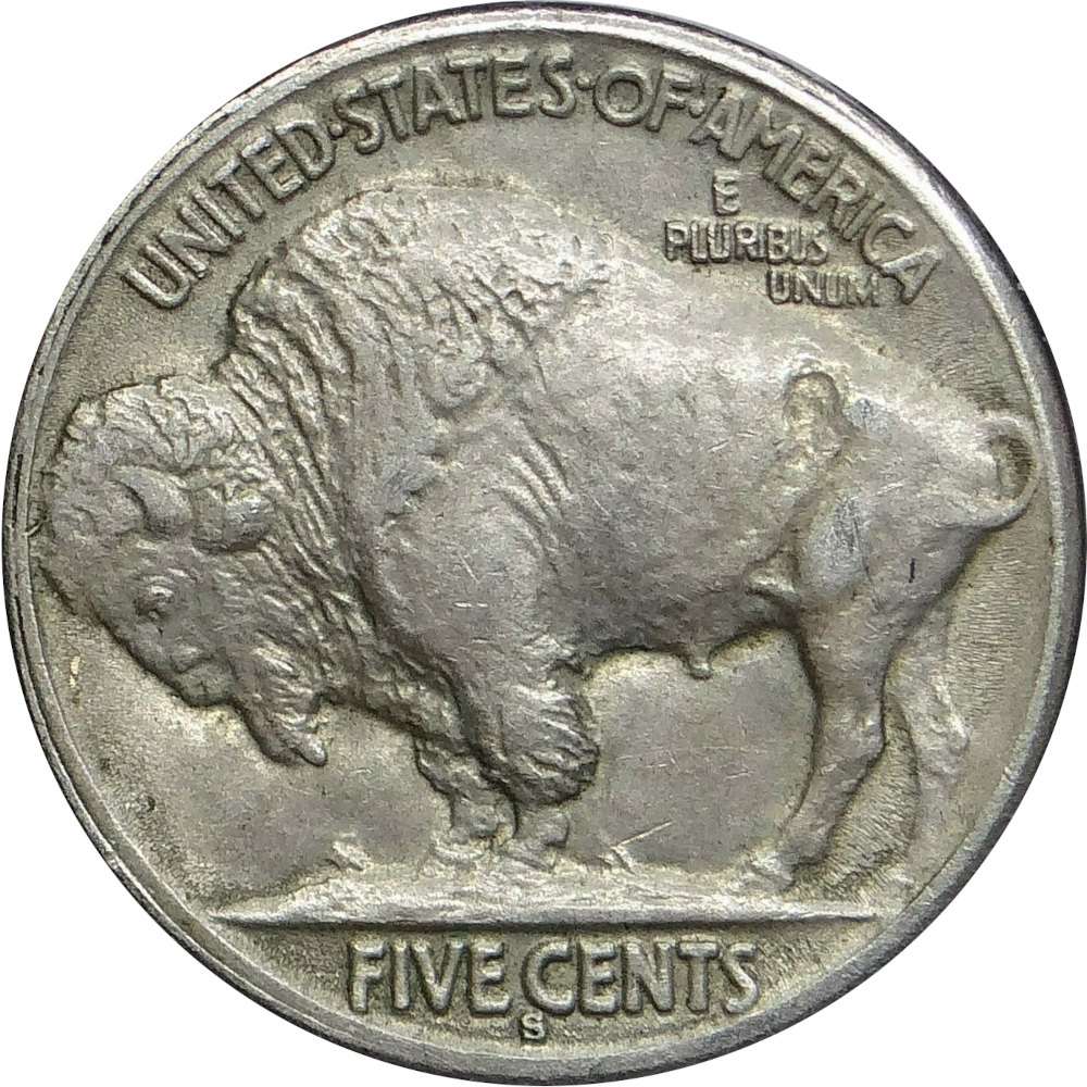 1914-S-5c-Buffalo-Nickel-#4